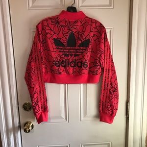 Pharrell Williams crop adidas Jacket